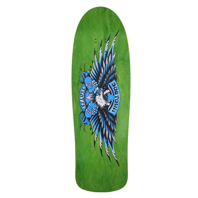 Dogtown 10' x 31.95" Proud Bird Early 90's Green Stain Skateboard Deck-5150 Skate Shop