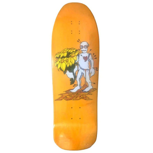 Dogtown 10.125" x 31.875" (ORANGE STAIN) Bryce Kanights 'Flower Guy 1' Skateboard Deck - 5150 Skate Shop