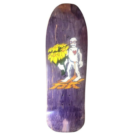 Dogtown 10.125" x 31.875" (PURPLE STAIN) Bryce Kanights 'Flower Guy 1' Skateboard Deck - 5150 Skate Shop