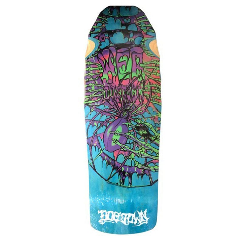 Dogtown 10.25" x 30.825” Web Reissue (BLUE STAIN) Skateboard Deck-5150 Skate Shop