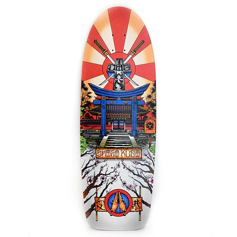 Dogtown 10.5" x 30.7" Shogo Kubo Tribute 70s Classic Black Stain Skateboard Deck-5150 Skate Shop