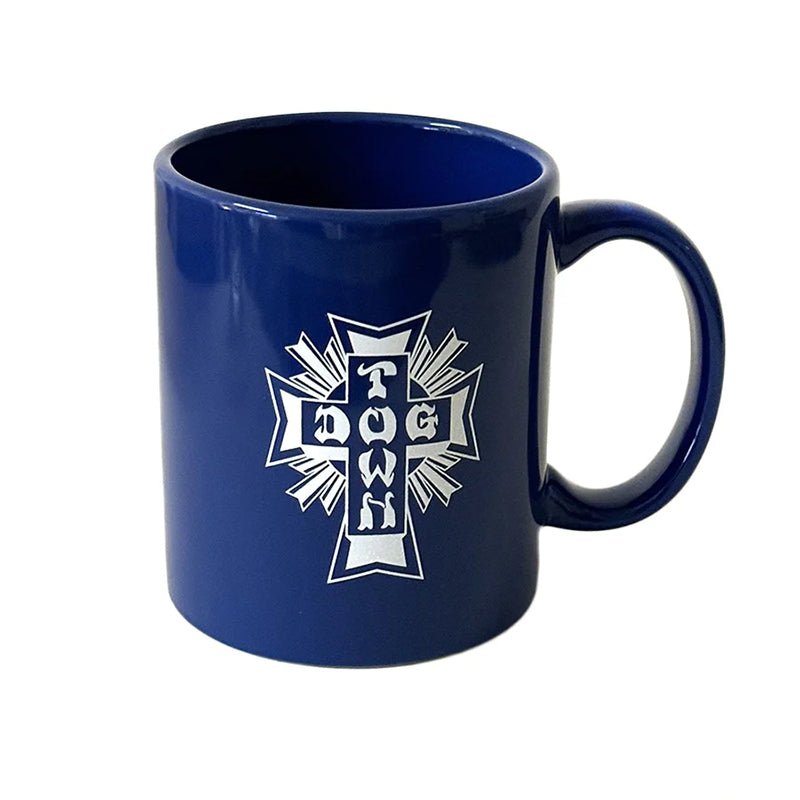 Dogtown 11oz Cross Logo Royal Blue Mug-5150 Skate Shop