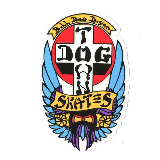 Dogtown 4" (Large) OG Bull Dog 70s Sticker-5150 Skate Shop