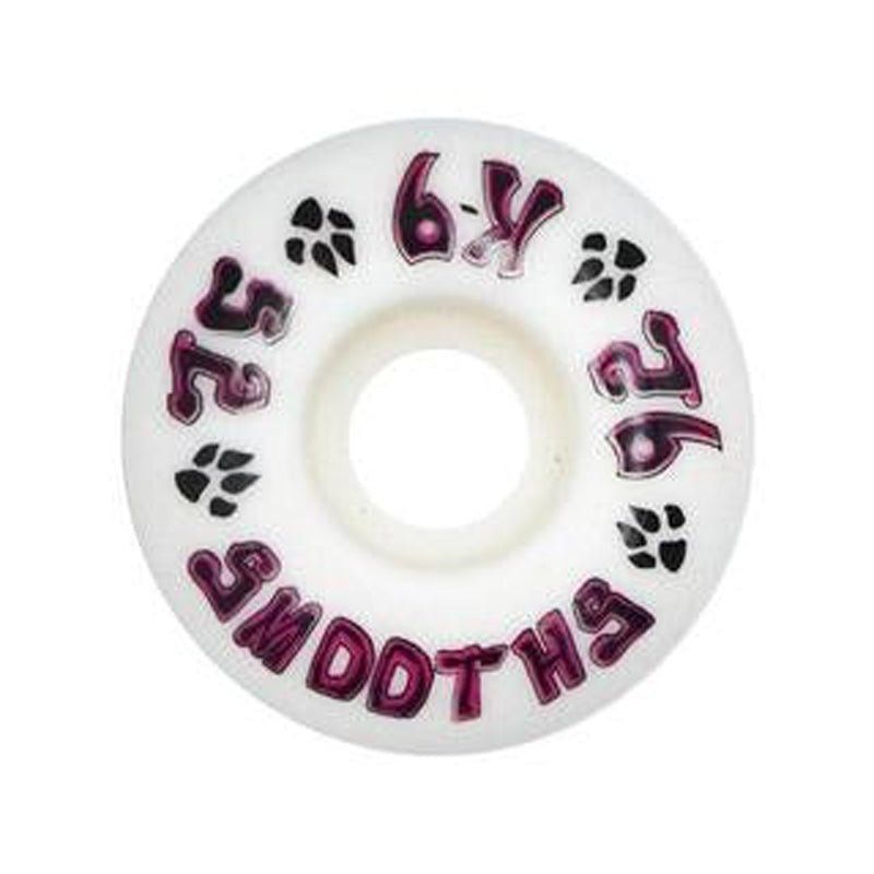 Dogtown 52mm x 92a K-9 Smooths White Skateboard Wheels 4pk 5150 Skate Shop