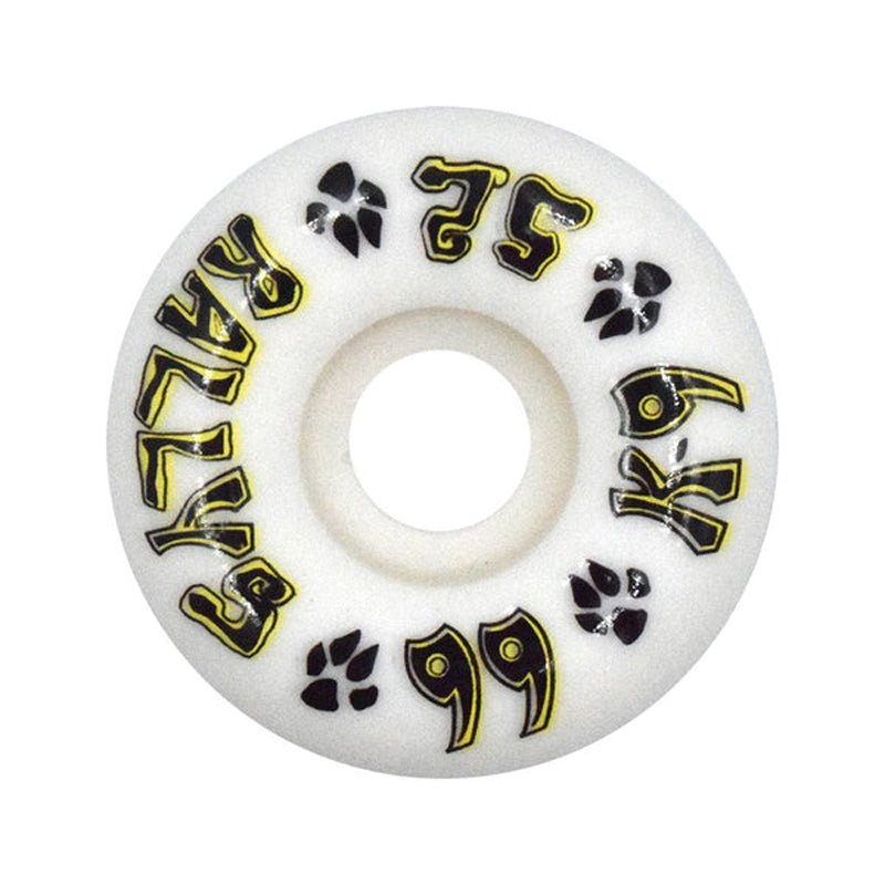 Dogtown 52mm x 99a K-9 Rallys White Skateboard Wheels 4pk-5150 Skate Shop