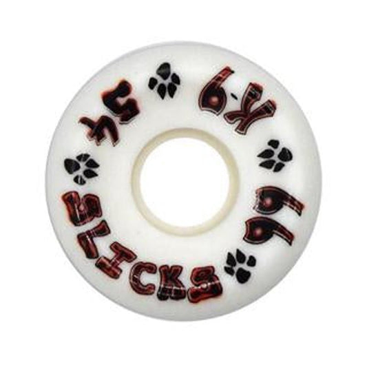 Dogtown 54mm x 99a K-9 Slicks White Skateboard Wheels 4pk-5150 Skate Shop