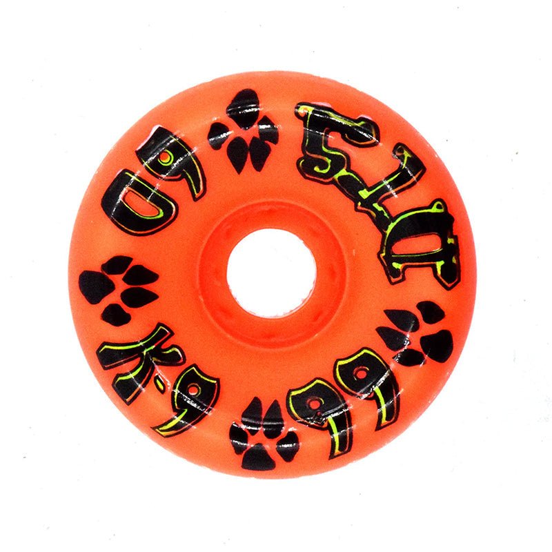 Dogtown 60mm x 99a Neon Orange K-9 80s Skateboard Wheels 4pk-5150 Skate Shop