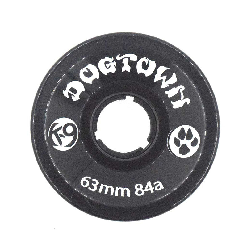 Dogtown 63mm x 84a K-9 Premium Cruiser Black Skateboard Wheels 4pk-5150 Skate Shop