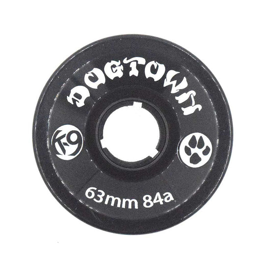 Dogtown 63mm x 84a K-9 Premium Cruiser Black Skateboard Wheels 4pk-5150 Skate Shop