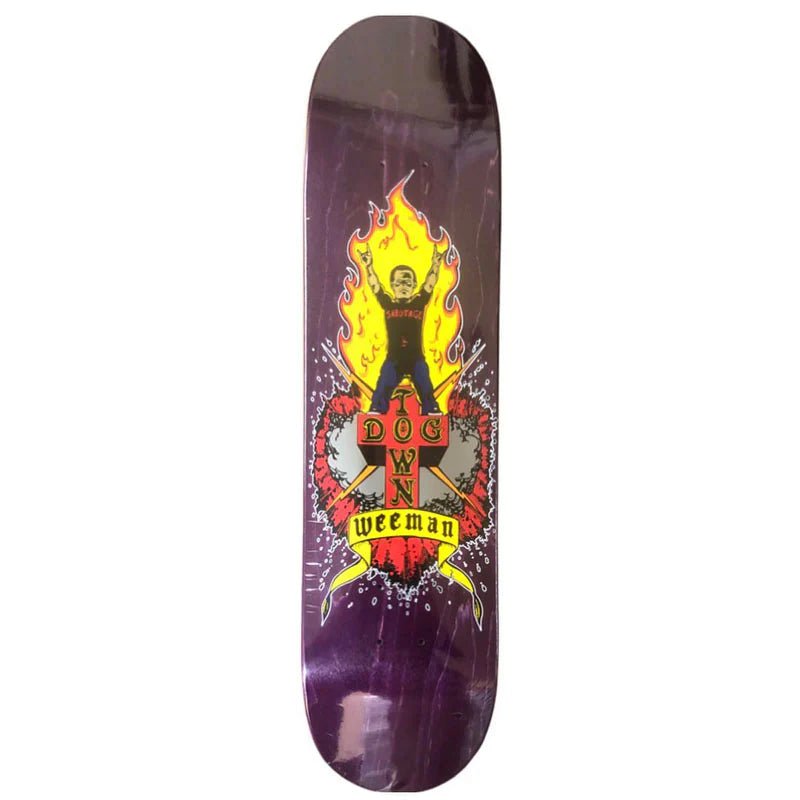 Dogtown 7.75" Wee Man 'Sabotage' Street (Assorted Stains) Skateboard Deck-5150 Skate Shop