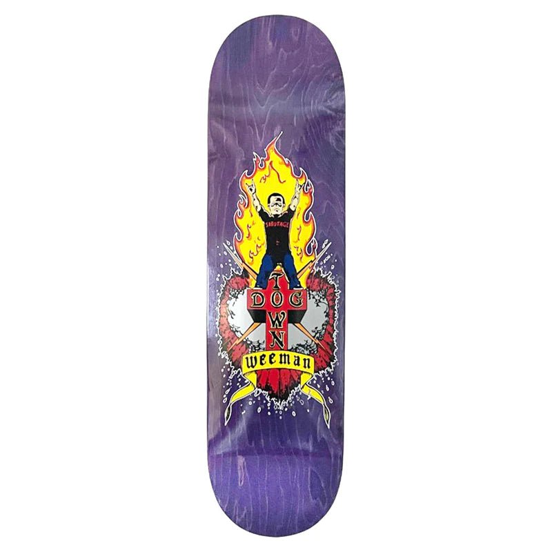 Dogtown 7.75" Wee Man 'Sabotage' Street (Assorted Stains) Skateboard Deck-5150 Skate Shop