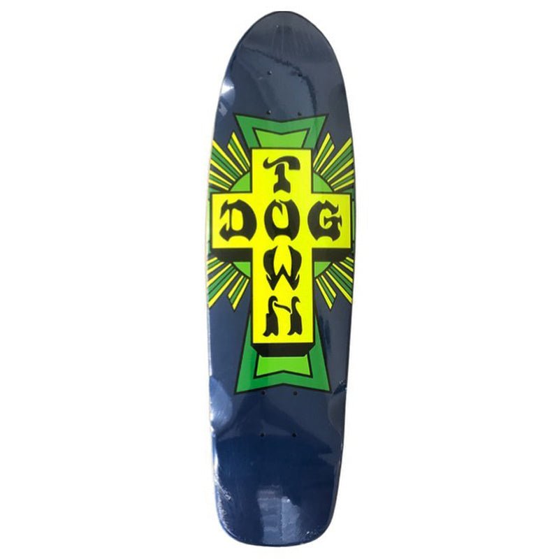Dogtown 7.75" x 28.5" Cross Logo Cruiser Yellow Skateboard Deck - 5150 Skate Shop