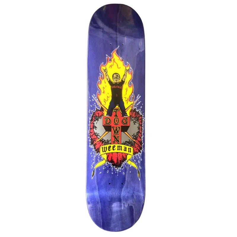 Dogtown 8.0" Wee Man 'Sabotage' Street (Assorted Stains) Skateboard Deck-5150 Skate Shop