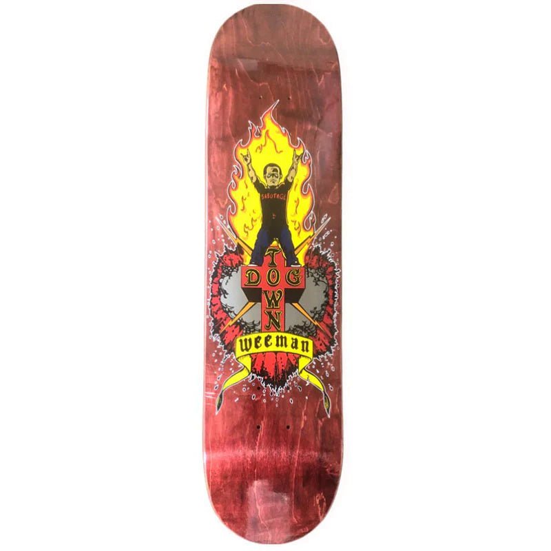 Dogtown 8.0" Wee Man 'Sabotage' Street (Assorted Stains) Skateboard Deck-5150 Skate Shop