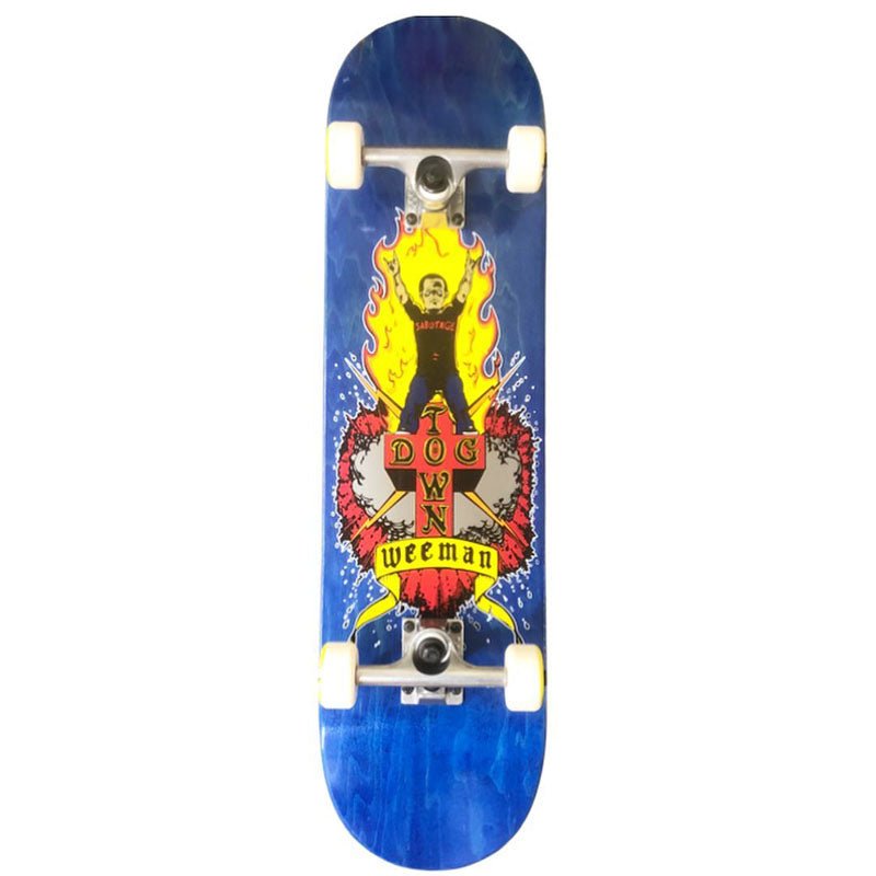 Dogtown 8.0" Wee Man 'Sabotage' Street Custom Complete Skateboard - 5150 Skate Shop