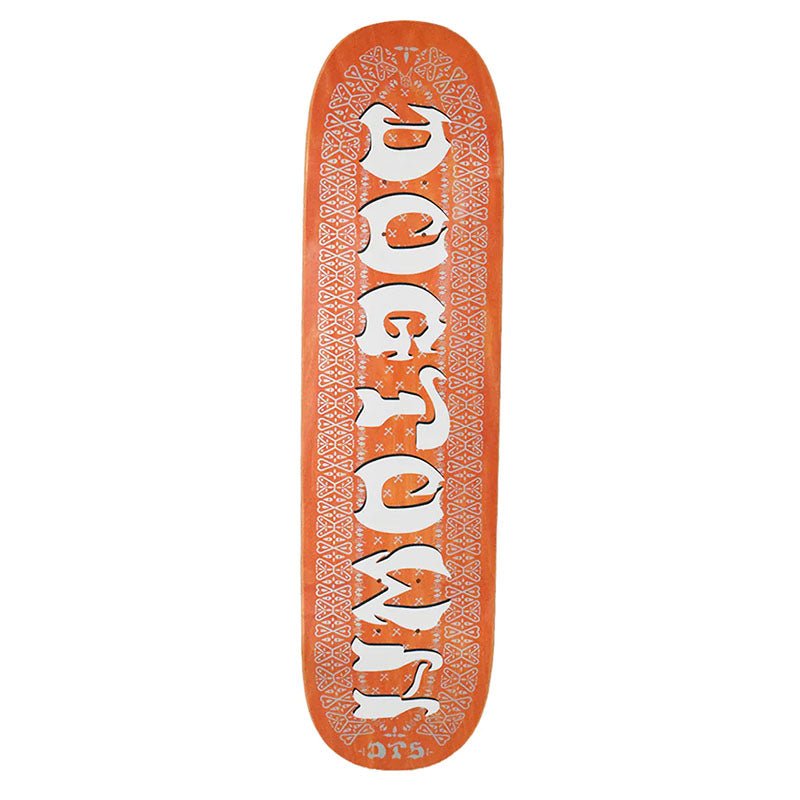 Dogtown 8.25" Bandana Street Orange Stain Skateboard Deck-5150 Skate Shop