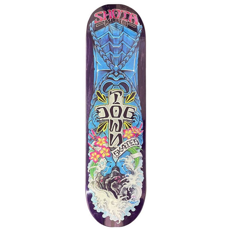 Dogtown 8.25" Shota Kubo Roots Street Purple Stain Skateboard Deck - 5150 Skate Shop