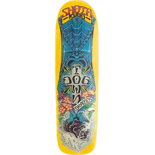 Dogtown 8.862" x 32.04" Shota Kubo Roots Pool Yellow Stain Skateboard Deck-5150 Skate Shop