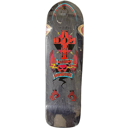 Dogtown 9.0" x 31.875" Dominate Black Stain Skateboard Deck-5150 Skate Shop