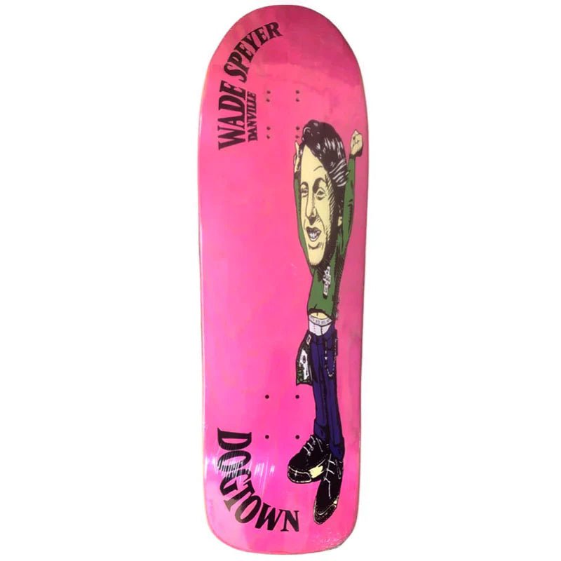 Dogtown 9.75" x 31.375" (PINK STAIN) Wade Speyer Victory Skateboard Deck - 5150 Skate Shop