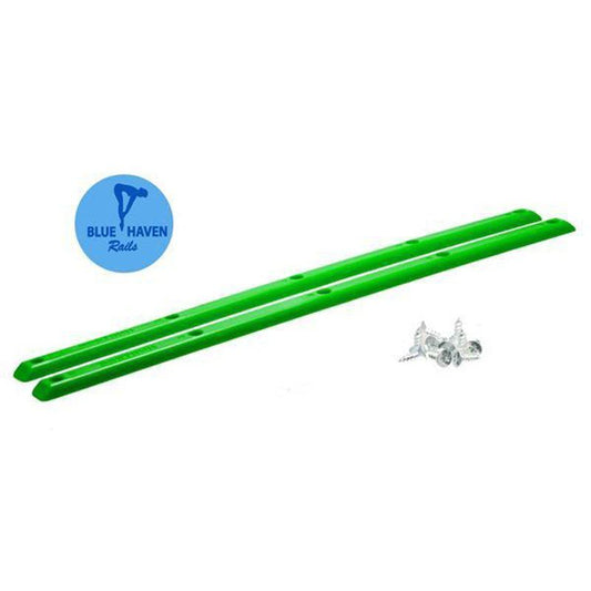 Dogtown Blue Haven (NEON GREEN) Skateboard Rails 2pk 5150 Skate Shop