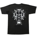Dogtown Cross Logo Black/White T-Shirts-5150 Skate Shop