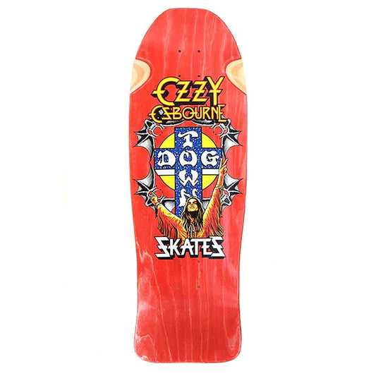 Dogtown Ozzy Osbourne 10.125" x 30.325" (RED STAIN) Skateboard Deck-5150 Skate Shop