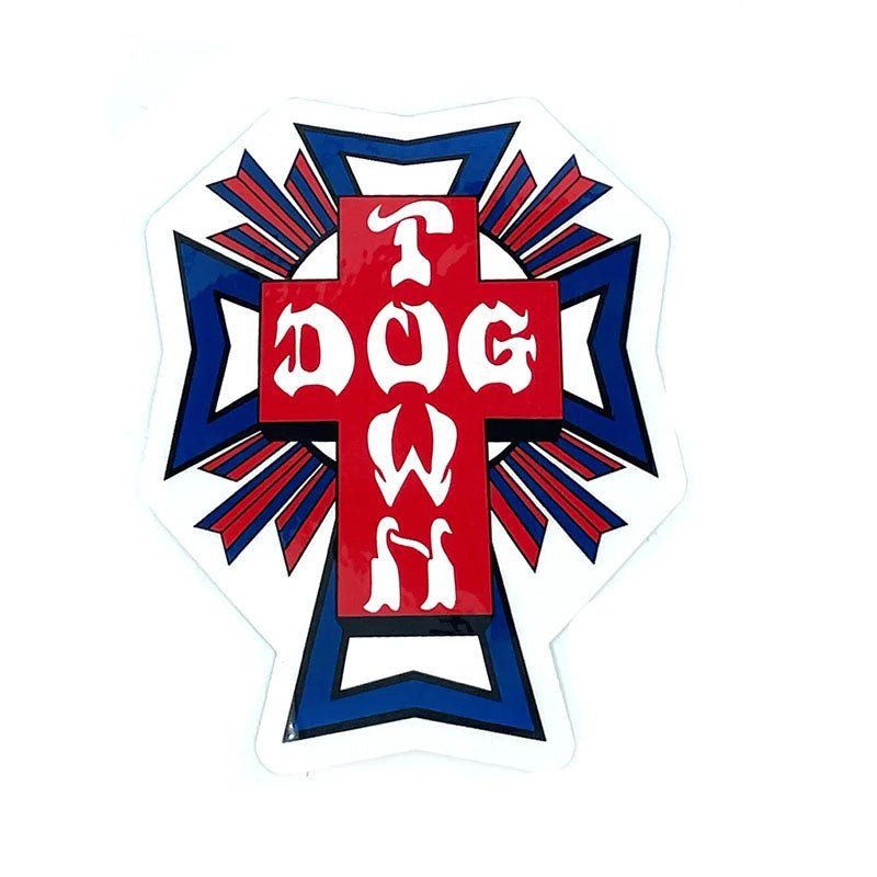 Dogtown Skateboards 2" USA Cross Logo Sticker 5150 Skate Shop