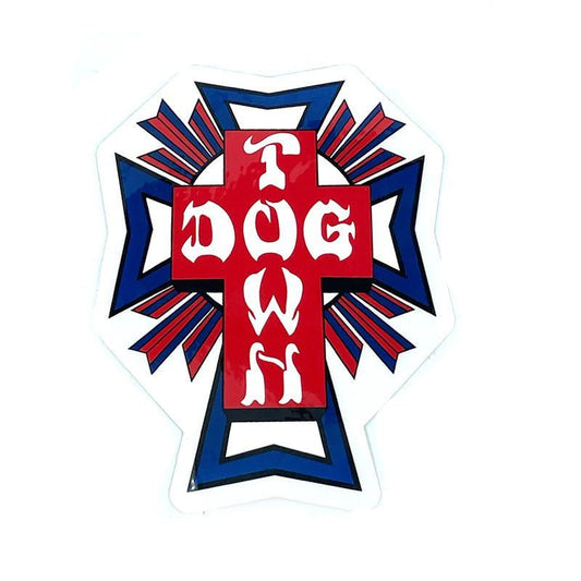 Dogtown Skateboards 2" USA Cross Logo Sticker 5150 Skate Shop