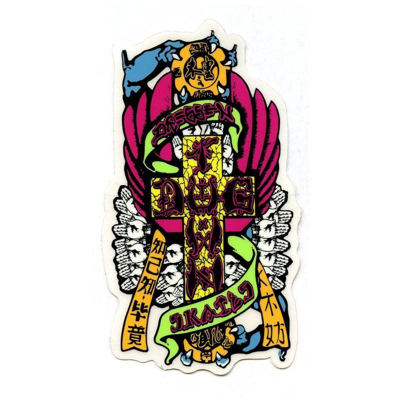 Dogtown Skateboards 4” Tall Sticker Eric Dressen Hands 5150 Skate Shop