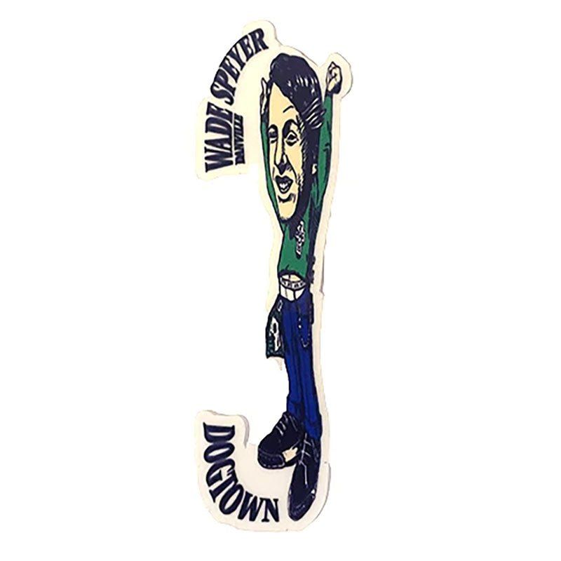 Dogtown Skateboards 4" Tall Wade Speyer 'Victory' Sticker 5150 Skate Shop