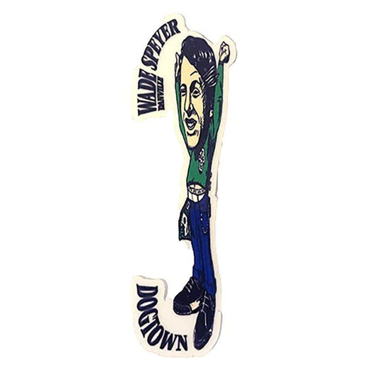 Dogtown Skateboards 4" Tall Wade Speyer 'Victory' Sticker 5150 Skate Shop