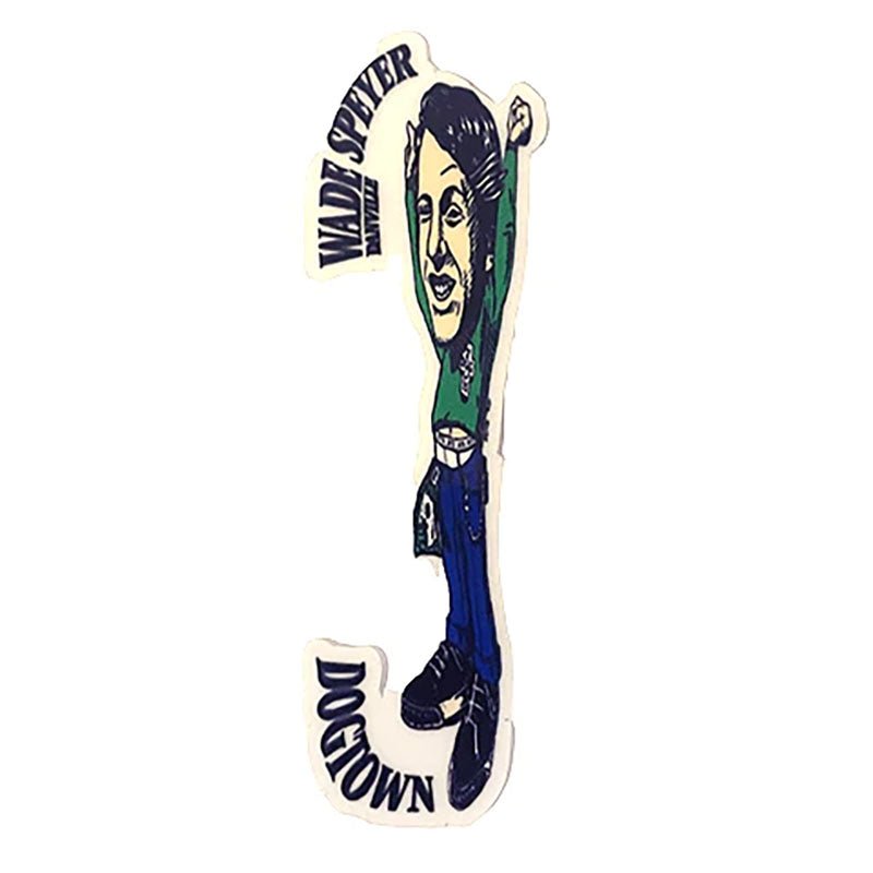 Dogtown Skateboards 4" Tall Wade Speyer 'Victory' Sticker-5150 Skate Shop