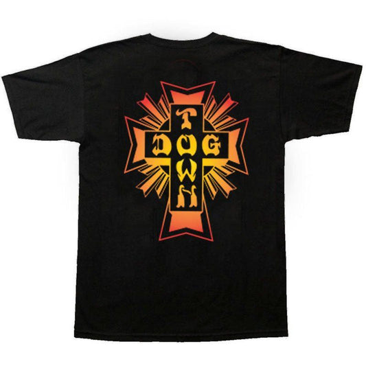 Dogtown Skateboards Cross Logo Color Fade T-Shirts 5150 Skate Shop