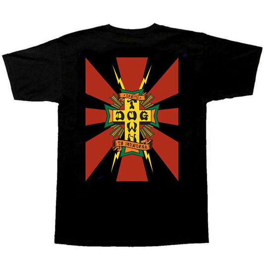 Dogtown Skateboards Death to Invaders Black/Red T-Shirts 5150 Skate Shop