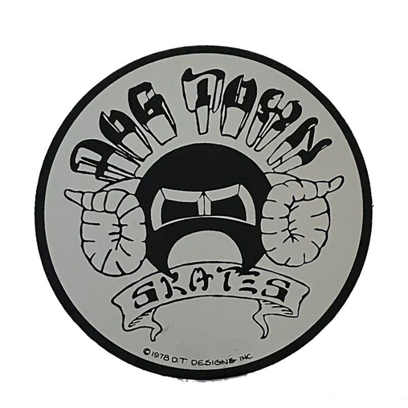 Dogtown Skateboards Foil Murf Horns 70s Sticker 5150 Skate Shop