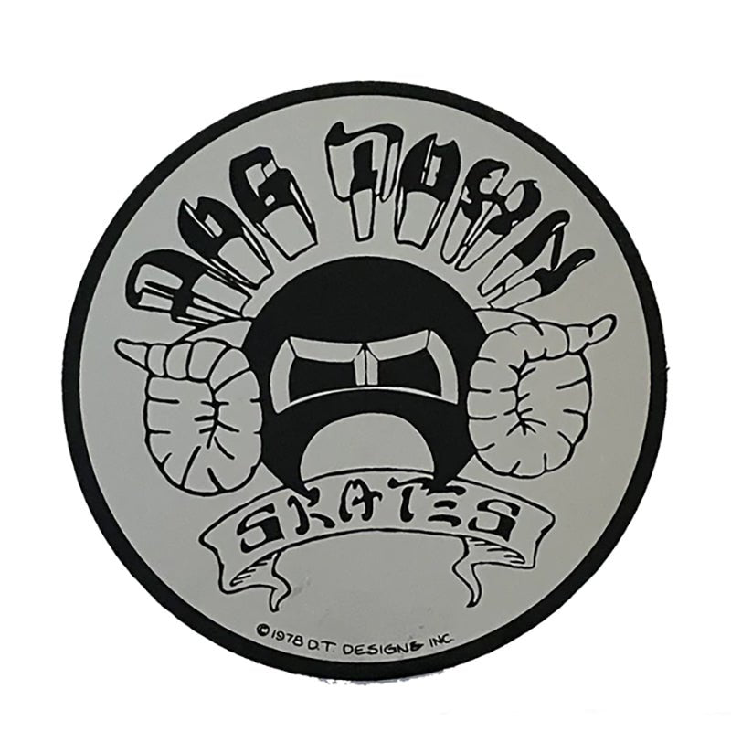 Dogtown Skateboards Foil Murf Horns 70s Sticker-5150 Skate Shop
