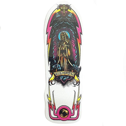 Dogtown Skateboards Jesse Martinez 'Guadalupe Handshake' Sticker 5" White 5150 Skate Shop