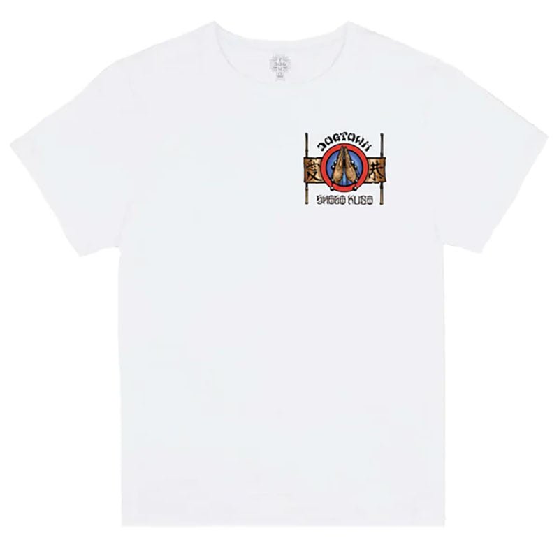 Dogtown Skateboards Shogo Kubo Tribute White T-Shirts-5150 Skate Shop