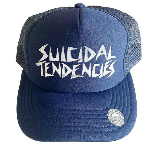 Dogtown Skateboards Suicidal Tendencies ST OG / Possessed Flip Mesh Navy Hat - 5150 Skate Shop
