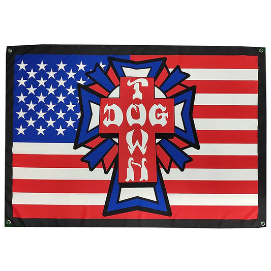 Dogtown Skateboards USA Flag - 46" x 60" - 5150 Skate Shop