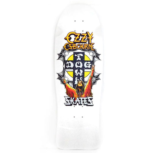 Dogtown x Ozzy Osbourne 10.125" x 30.325" (PEAR WHITE FULL DIP) Skateboard Deck-5150 Skate Shop