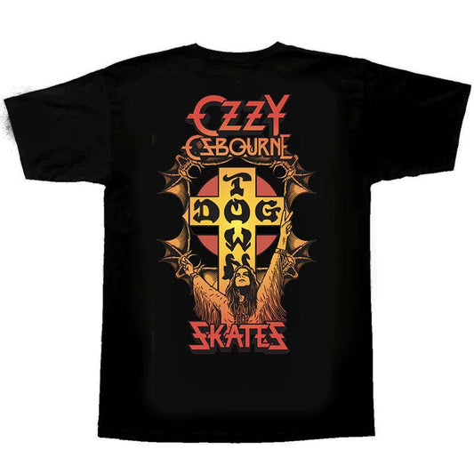 Dogtown x Ozzy Osbourne Fade Black Fade T-Shirts-5150 Skate Shop