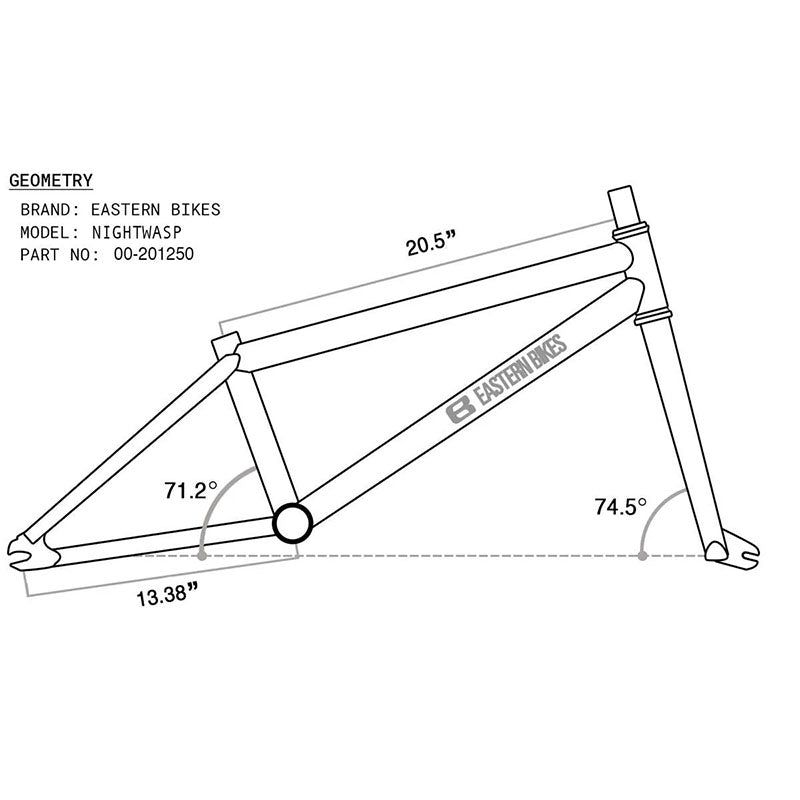 Eastern 20.5" Nightwasp Neon Yellow BMX Bicycle 5150 Skate Shop