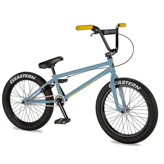 Eastern 20" Wolfdog Slate Blue/Yellow BMX Bicycle-5150 Skate Shop