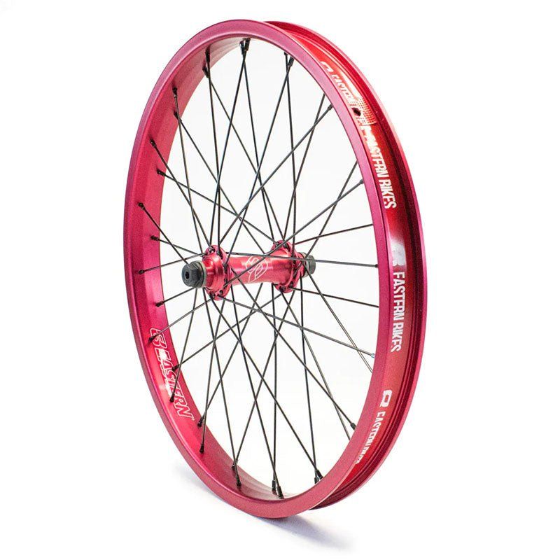 Eastern Bicycles BUZZIP Matte Red Ano Front Bicycle Wheel 5150 Skate Shop