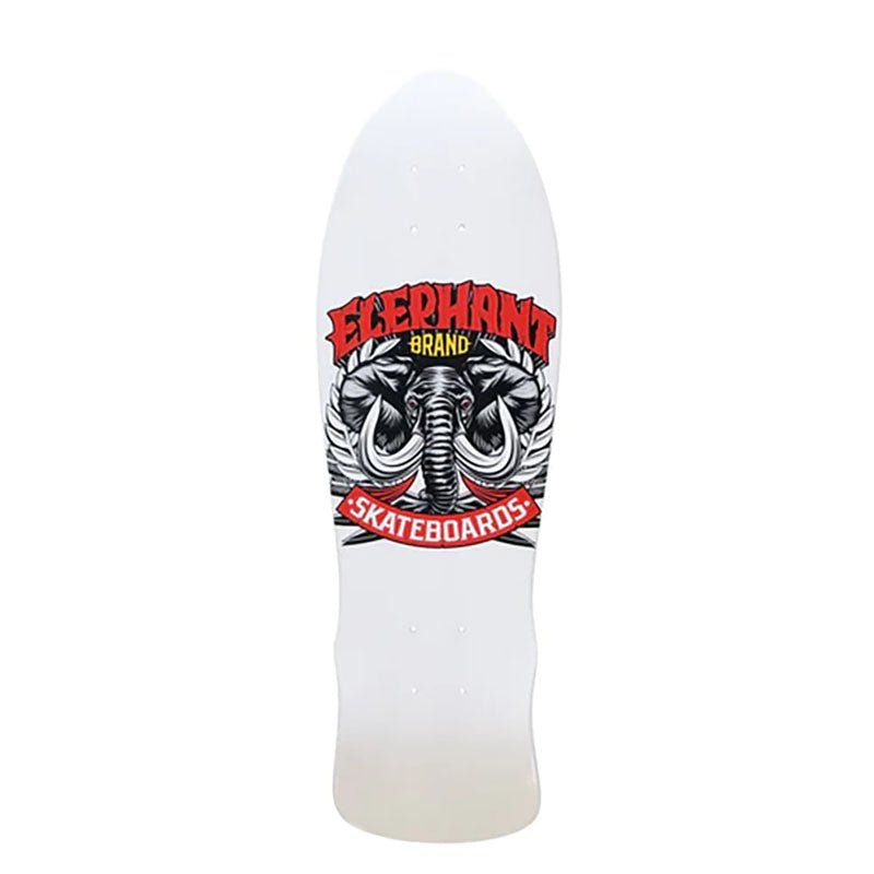 Elephant Brand 8.3" x 28" Mini Street Axe WHITE DIP Skateboard Deck 5150 Skate Shop
