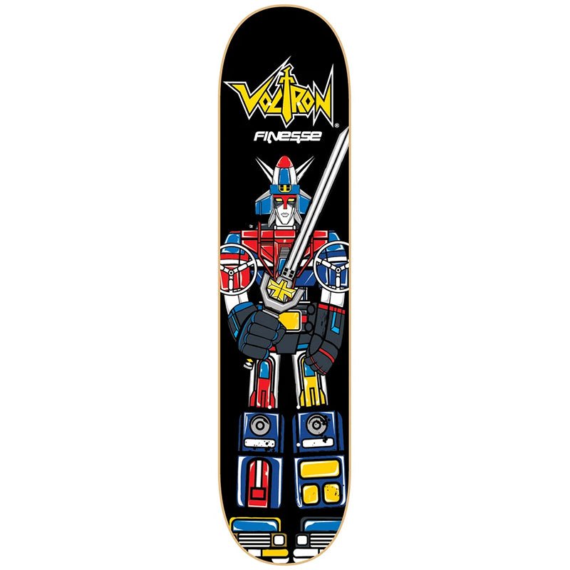 Finesse 8.0" Voltron Vehicle Skateboard Deck - 5150 Skate Shop