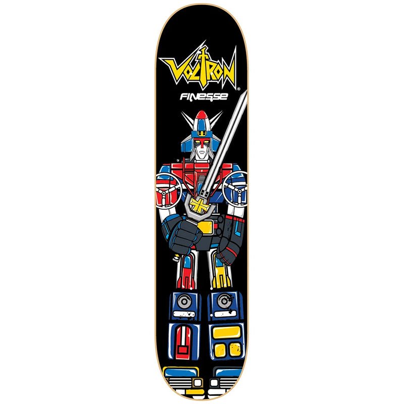 Finesse 8.0" Voltron Vehicle Skateboard Deck-5150 Skate Shop