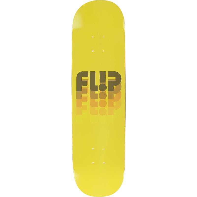 Flip 8.0" Odyssey Fade Full Nose Yellow Skateboard Deck - 5150 Skate Shop